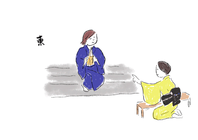 東京下町でおどりのお稽古